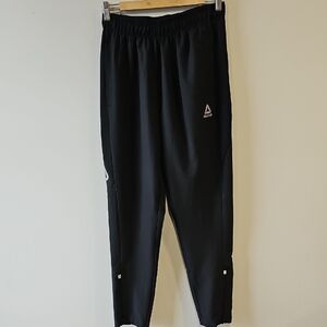 Reebok Small Black Athletic Track Pants